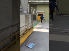 รถขนส่ง RGV แบบไฟฟ้า สําหรับขนส่งสินค้าขนาดสูงสุด 10 ตัน สําหรับขนส่งสินค้าภาระหนัก