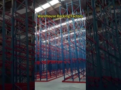 Max 3500kg Pallet อัตโนมัติ ระบบ Racking AS-RS Stacker กับคอลัมน์คู่